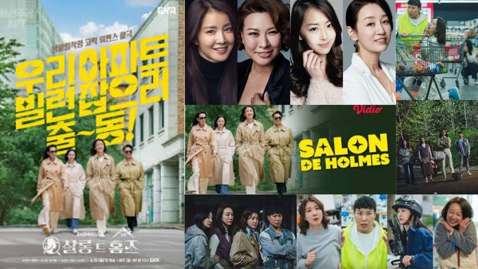 Salon de Holmes: Sinopsis & Fakta Menarik Drakor Detektif Ibu-Ibu 10 Salon de Holmes
