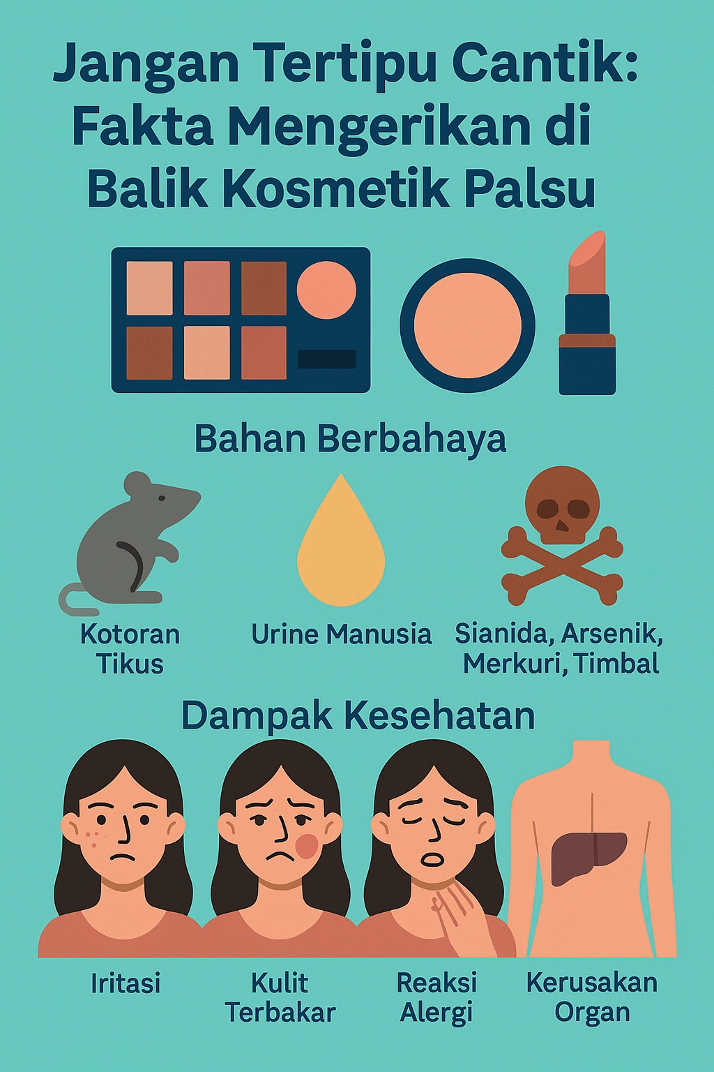 Jangan Tertipu Cantik: Fakta Mengerikan di Balik Kosmetik Palsu 8 Jangan Tertipu Cantik Fakta Mengerikan di Balik Kosmetik Palsu