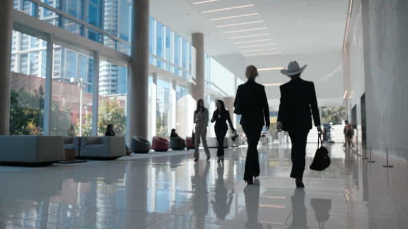 KPMG Plaza at Hall Arts Center - Chicago Business Building (Episode 6: "A Cowboy Saint")