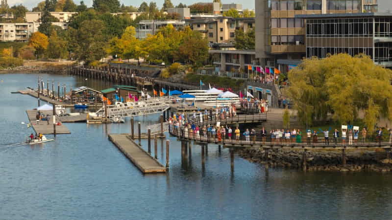 Selkirk Waterfront and the Gorge Waterway (Victoria)